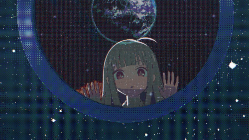 Youtube 『ray 超かぐや姫！Version』からの引用
月世界から地球を覗くかぐや