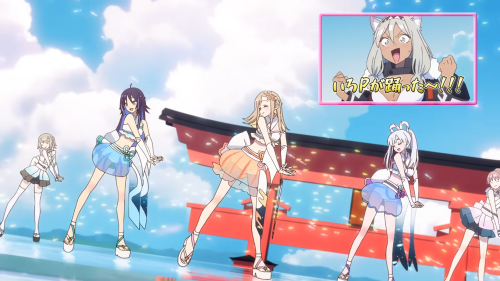 Youtube 『ray 超かぐや姫！Version』からの引用
5人でのバーチャルライブ