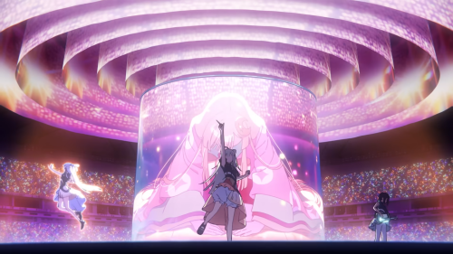 Youtube ray 超かぐや姫！Versionからの引用
ステージでライブをするかぐや、ヤチヨ、彩葉