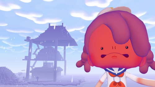 ぽこあポケモンのスクリーンショット
巨大建築物3段重ねを遠くから自撮りで取るメタモン。
あまりに遠くにあるので霞んで見える